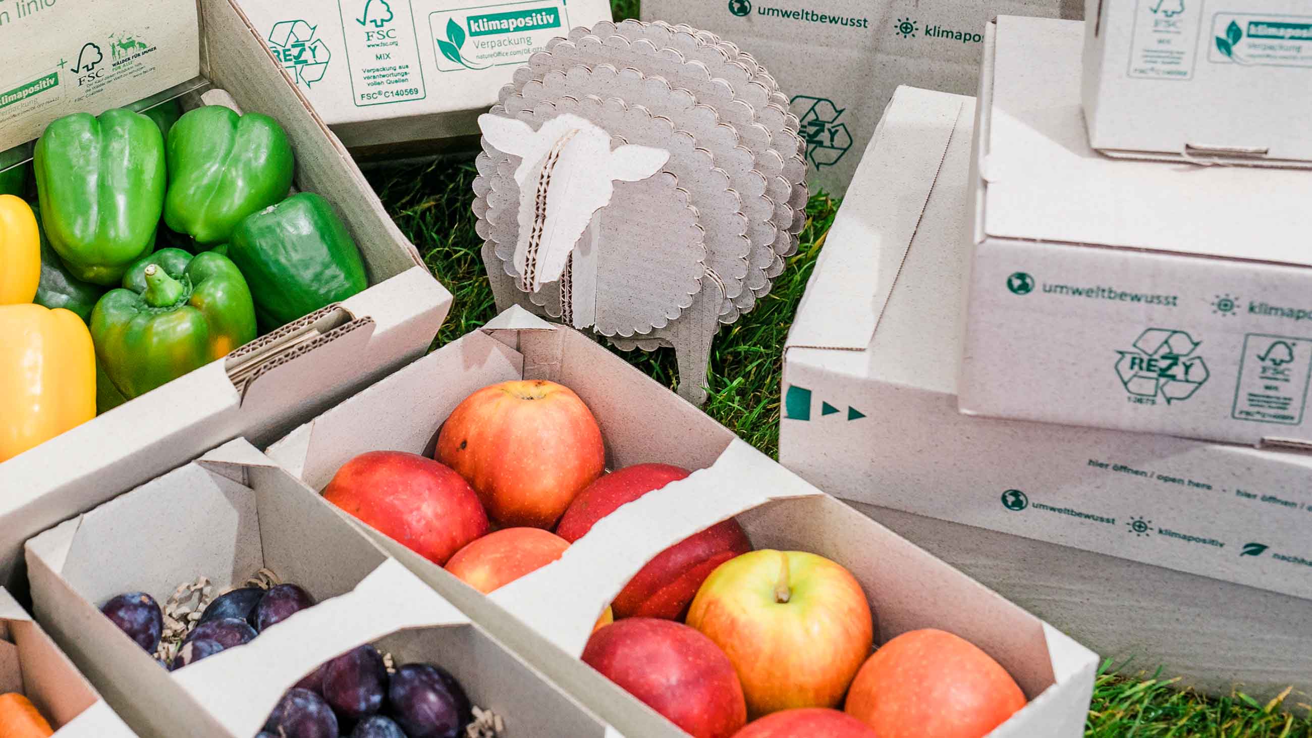 Exhibit of a package for vegetables and fruits at FACHPACK