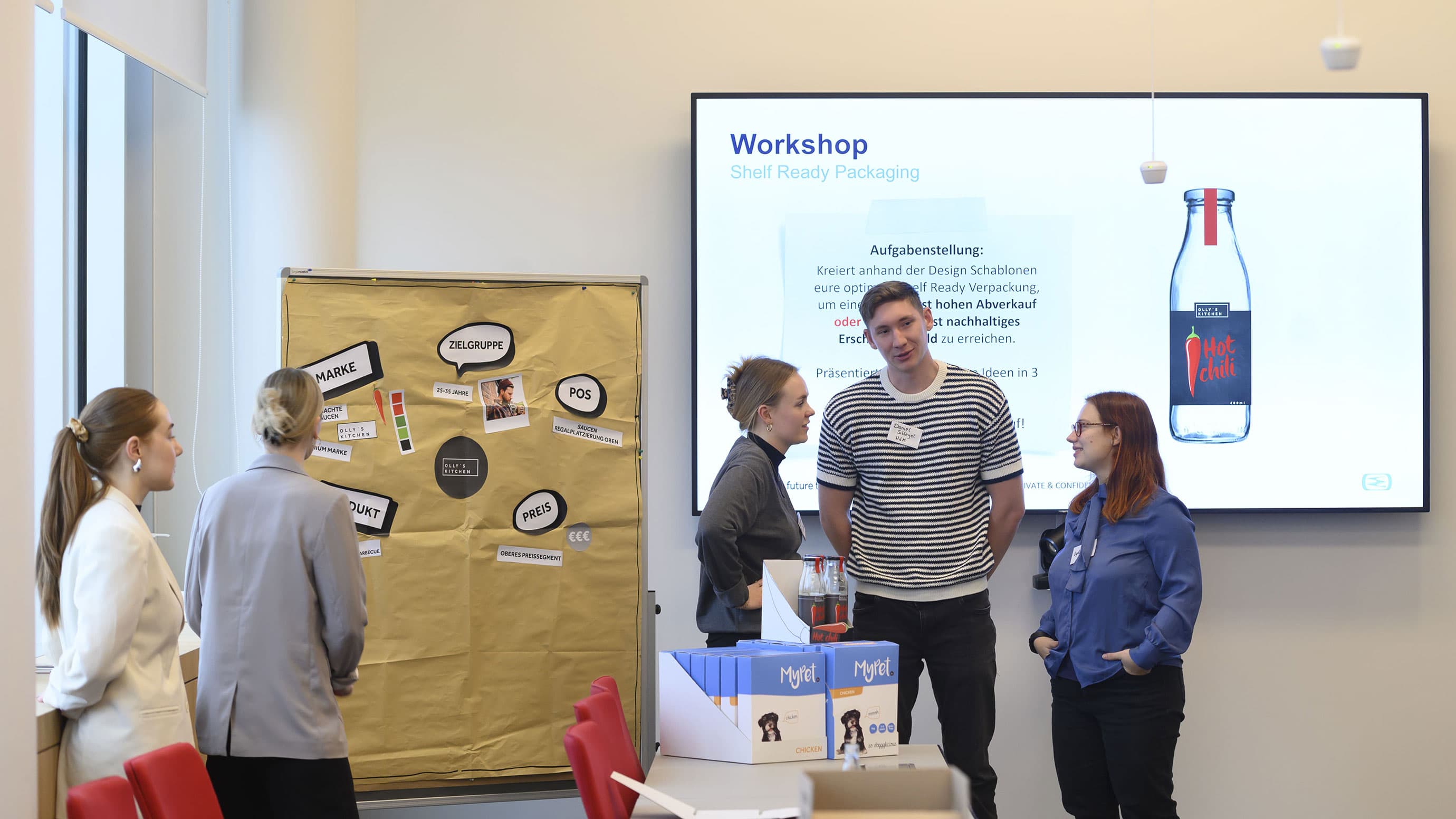 Students take part in a workshop